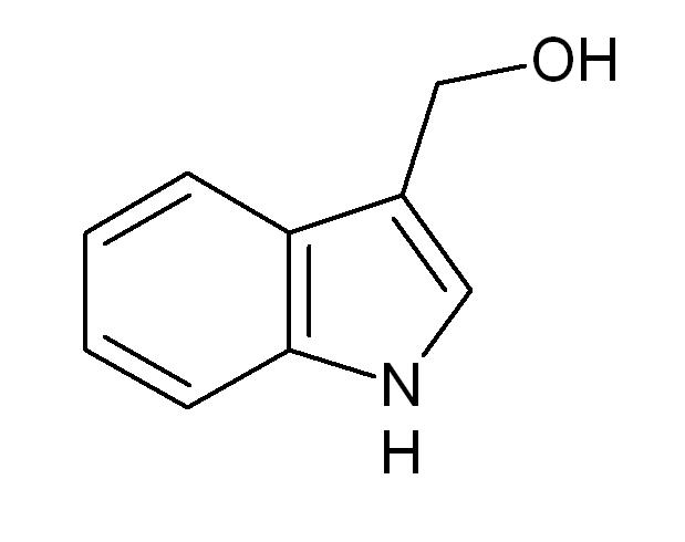 Molecular structure of 3-indolemethanol