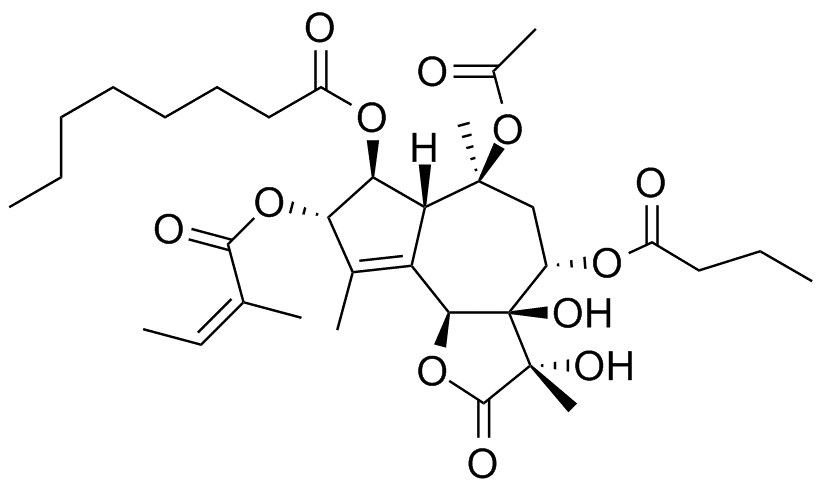 Structure of thapsigargin